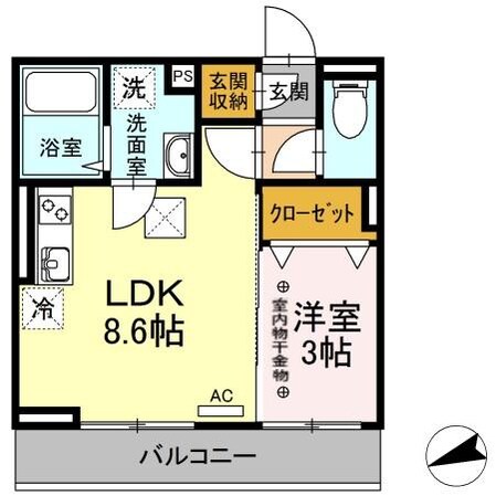 トキオの物件間取画像